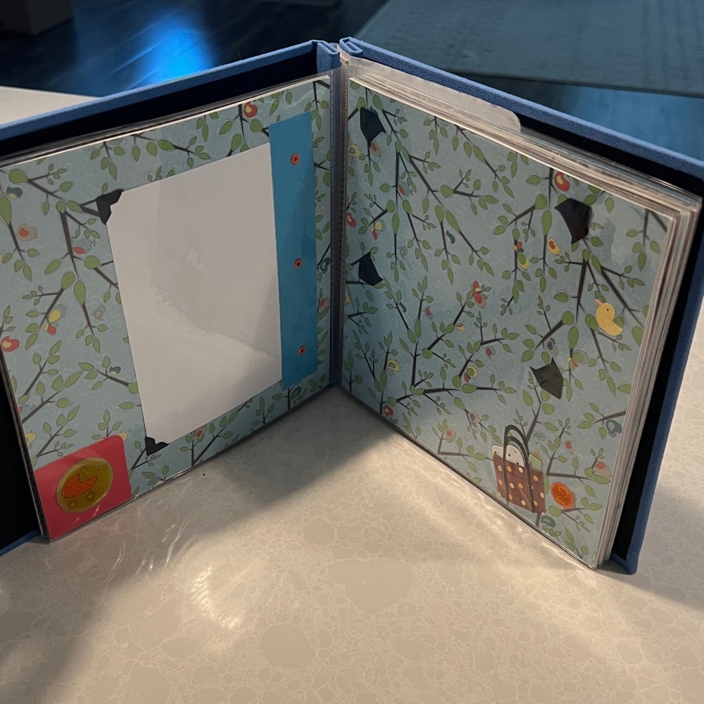 Baby boy scrapbook